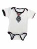 Białe niemowlęce body z krawatem (0191-2) miniaturka 6