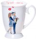 Porcelanowy kubek z  żeglarską grafiką (0723-4) miniaturka 4